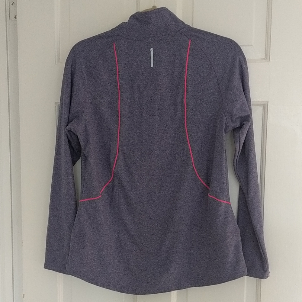 Champion athletic top, 1/4 zip, long sleeve size L - Picture 4 of 6